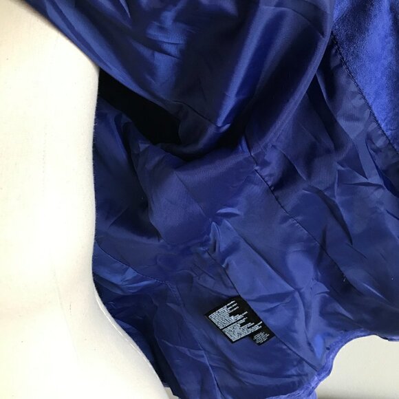 Bernardo for Nordstrom Purple Suede Jacket Size M - Picture 7 of 11